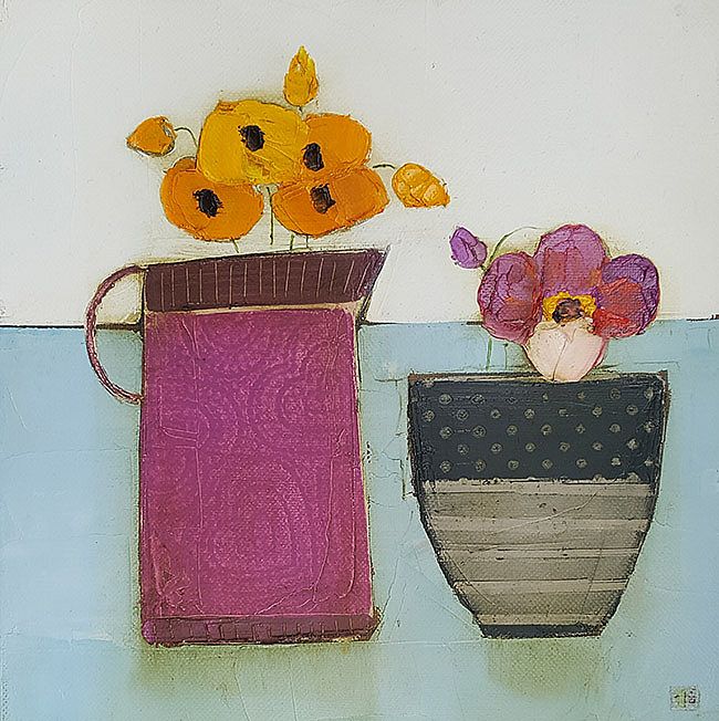 Eithne  Roberts - hearts and stripes